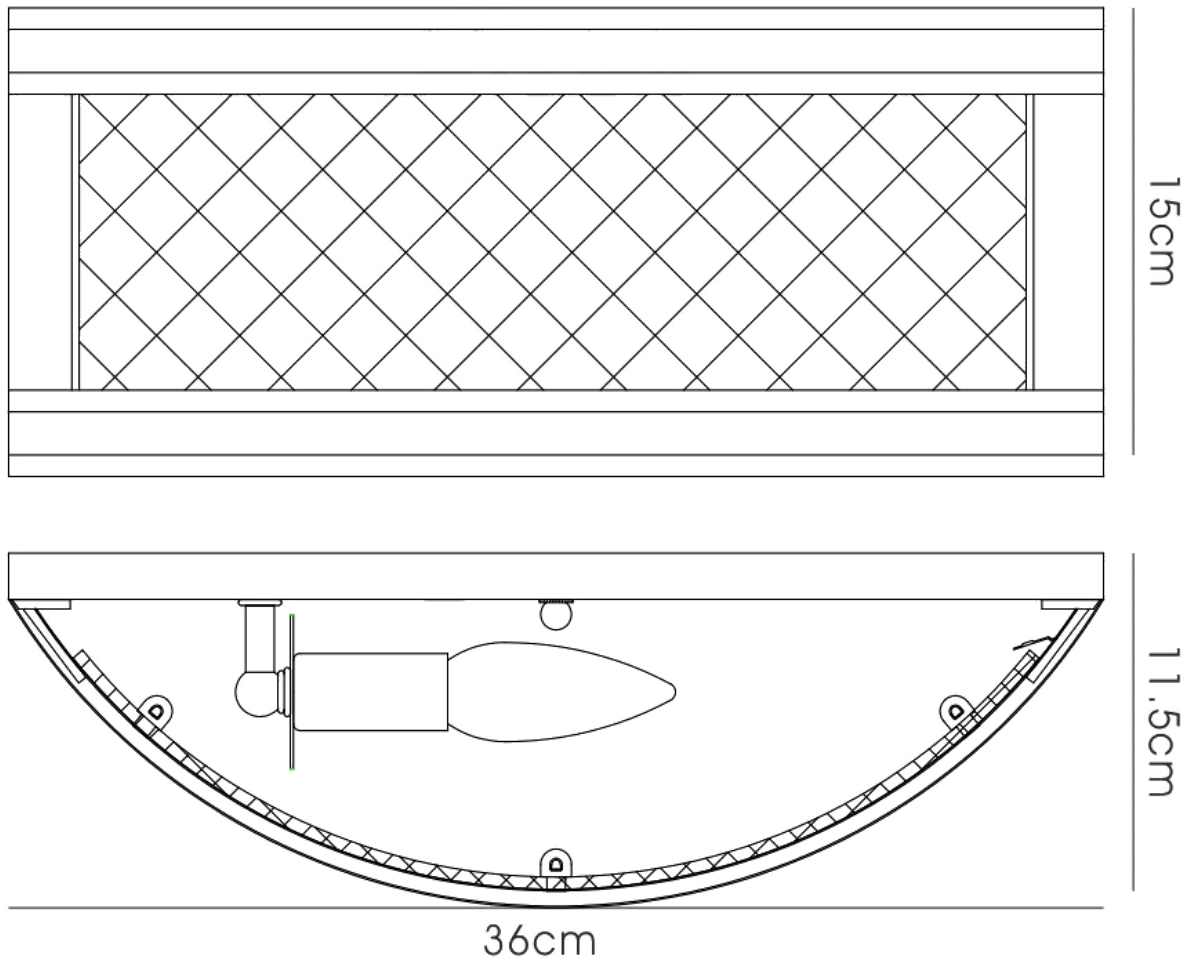 Asia Wall Lights Diyas Flush Wall Lights